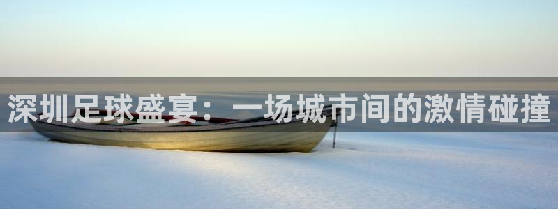  意昂体育app正版下载官网：深圳足球盛宴：一场城市间的激情碰